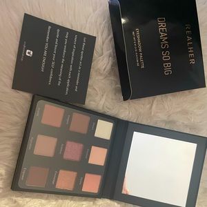 Brand new “Realher” eyeshadow pallet never used.